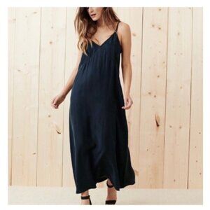 Jenni Kayne Rio Slip Dress Medium Navy